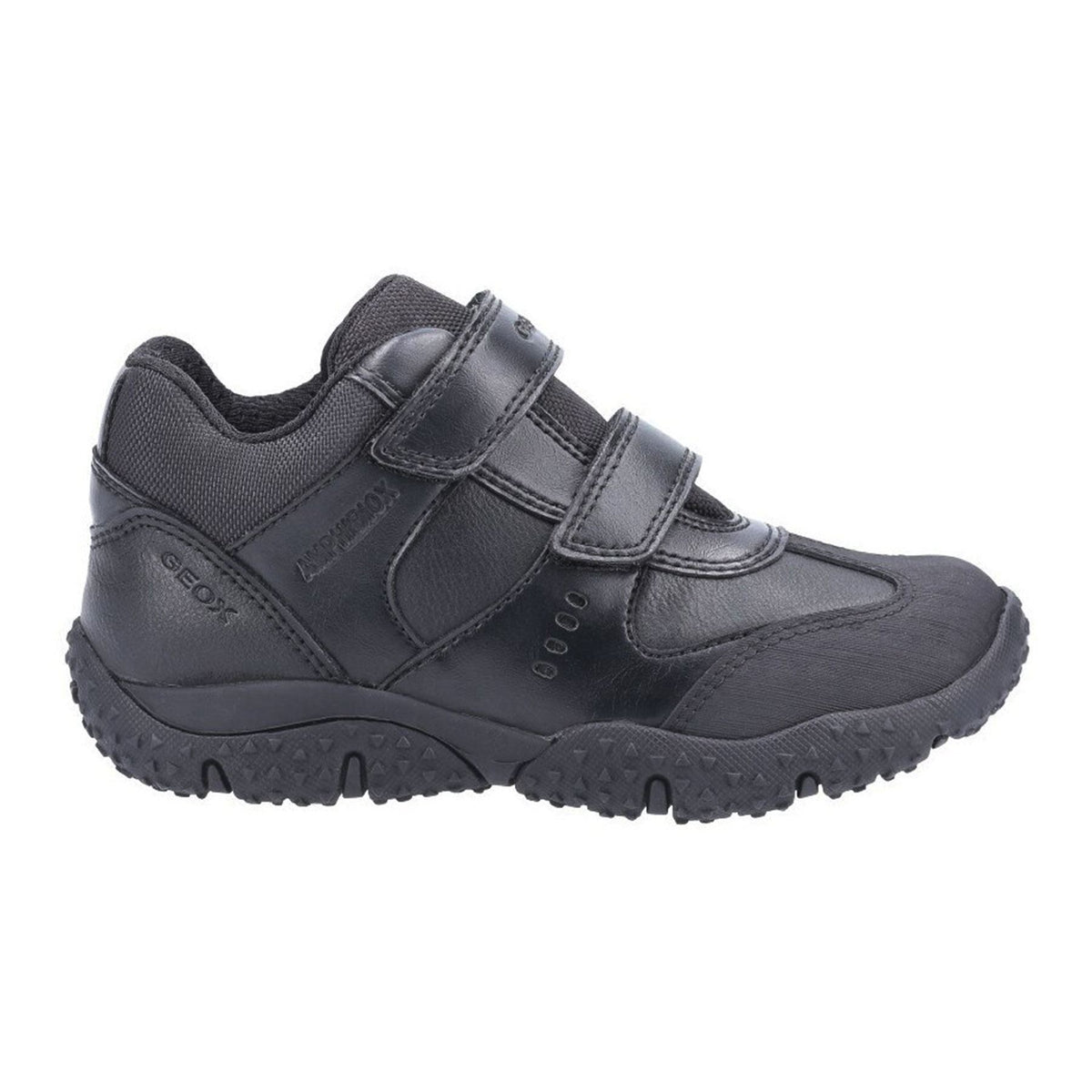 Geox Boys School Black Touch Fastening J Baltic ABX Touch Fastening Trainers