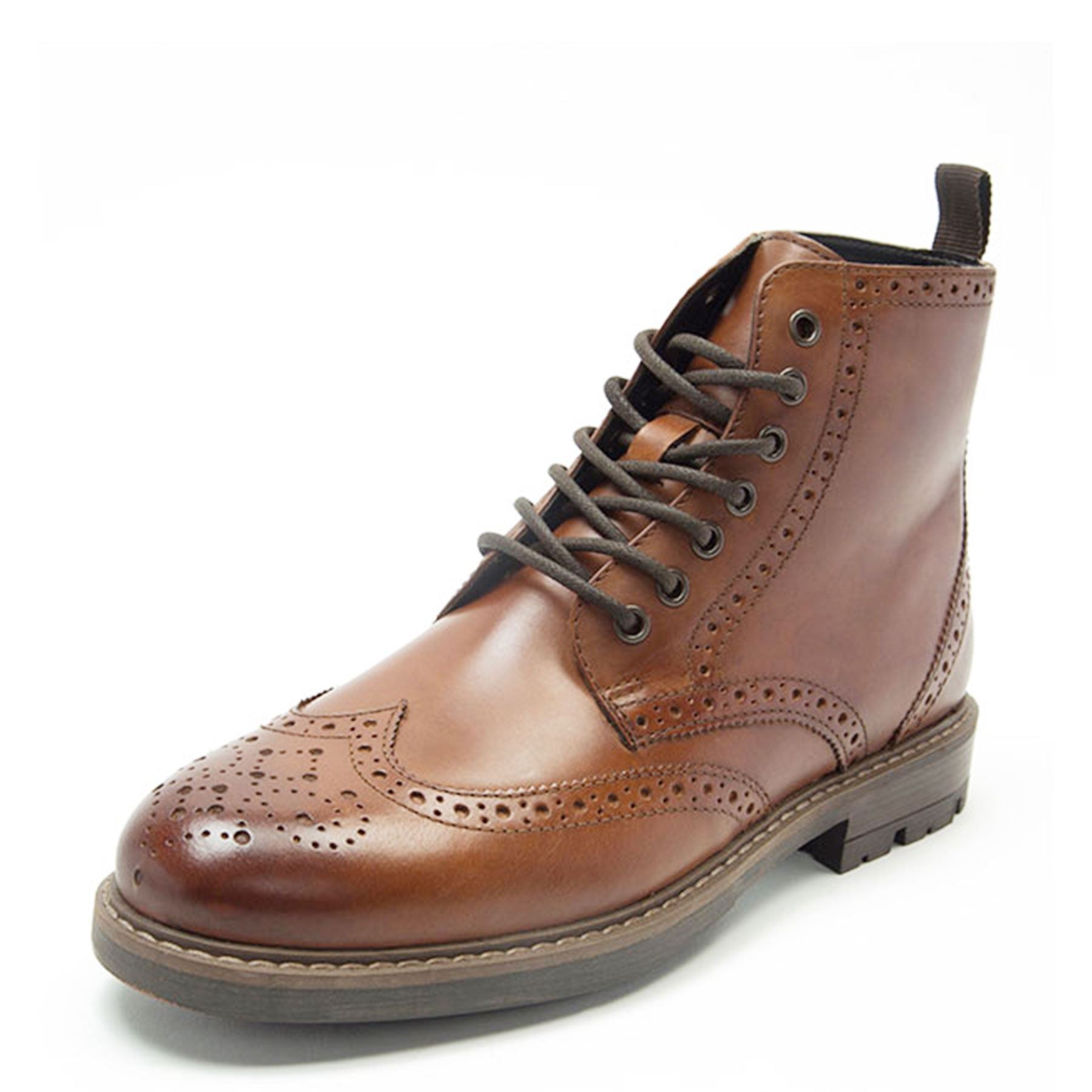 Lace up brogue boots womens sales