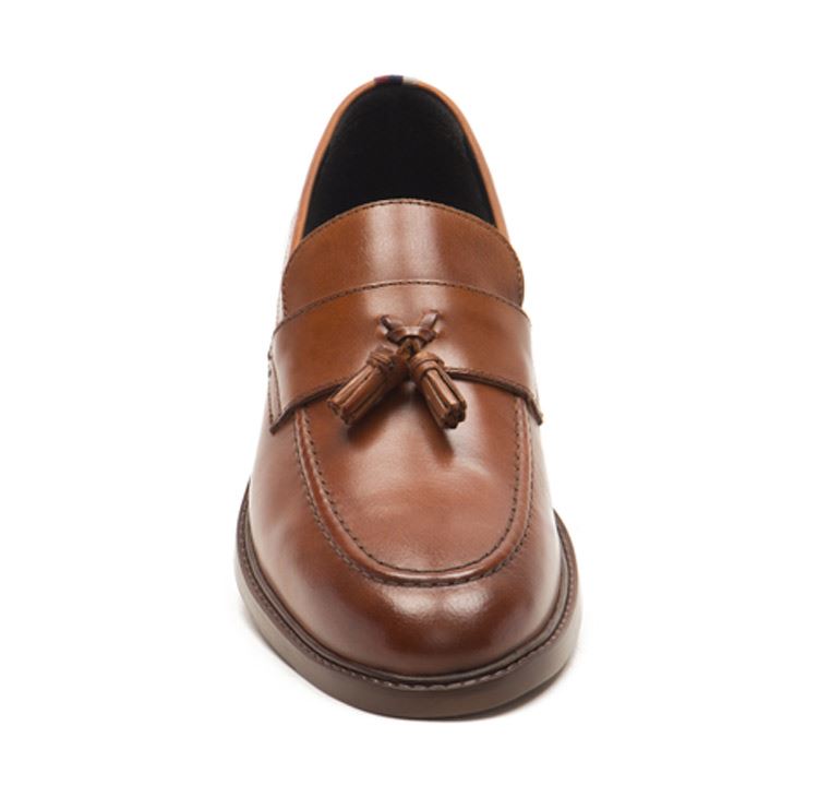 Thomas Crick Clayton Leather Tassel Loafers