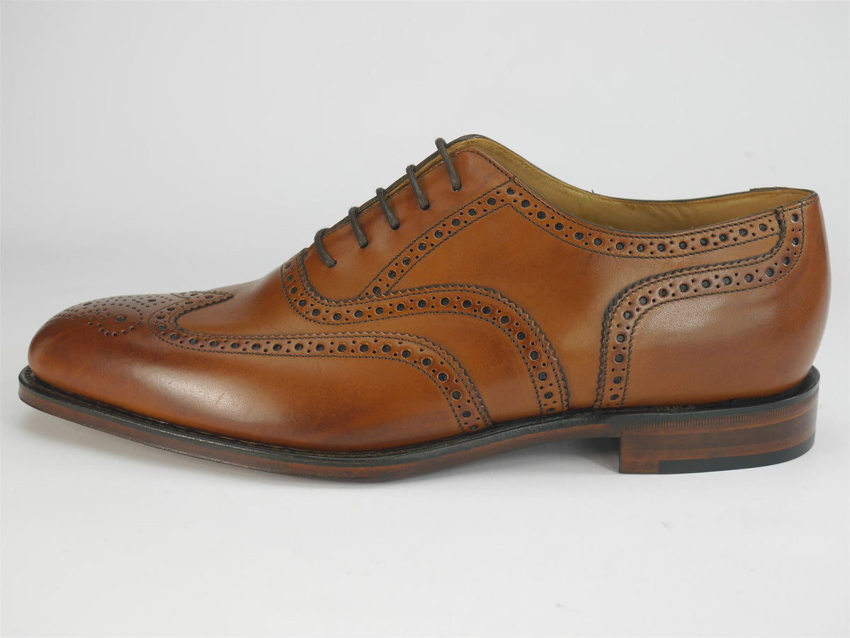 Loakes Buckingham Goodyear Welted Leather Soles Mens Brogue Lace Shoes
