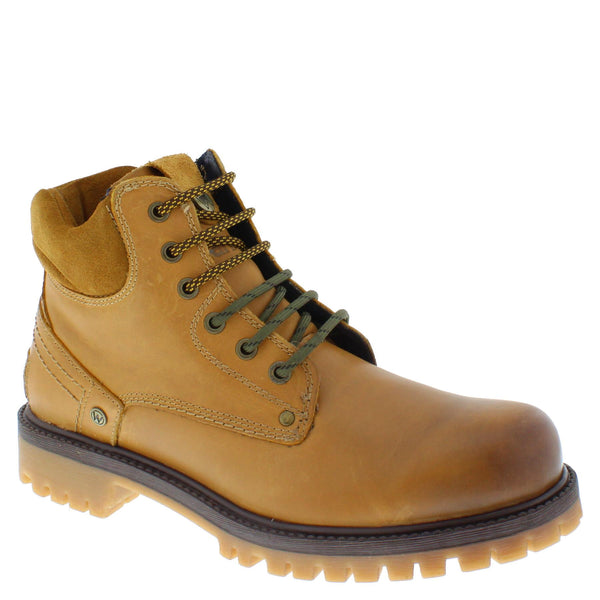Wrangler Yuma Mens Leather Lace Casual Combat Boots