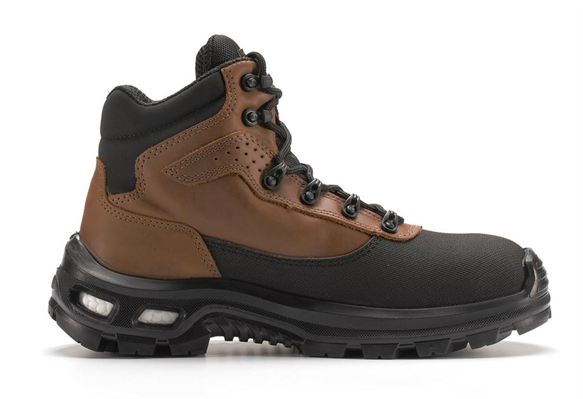 U-Power Floyd ESD Brown Lace Up Toecap Infinergy Midsole Lightweight Safety Boots