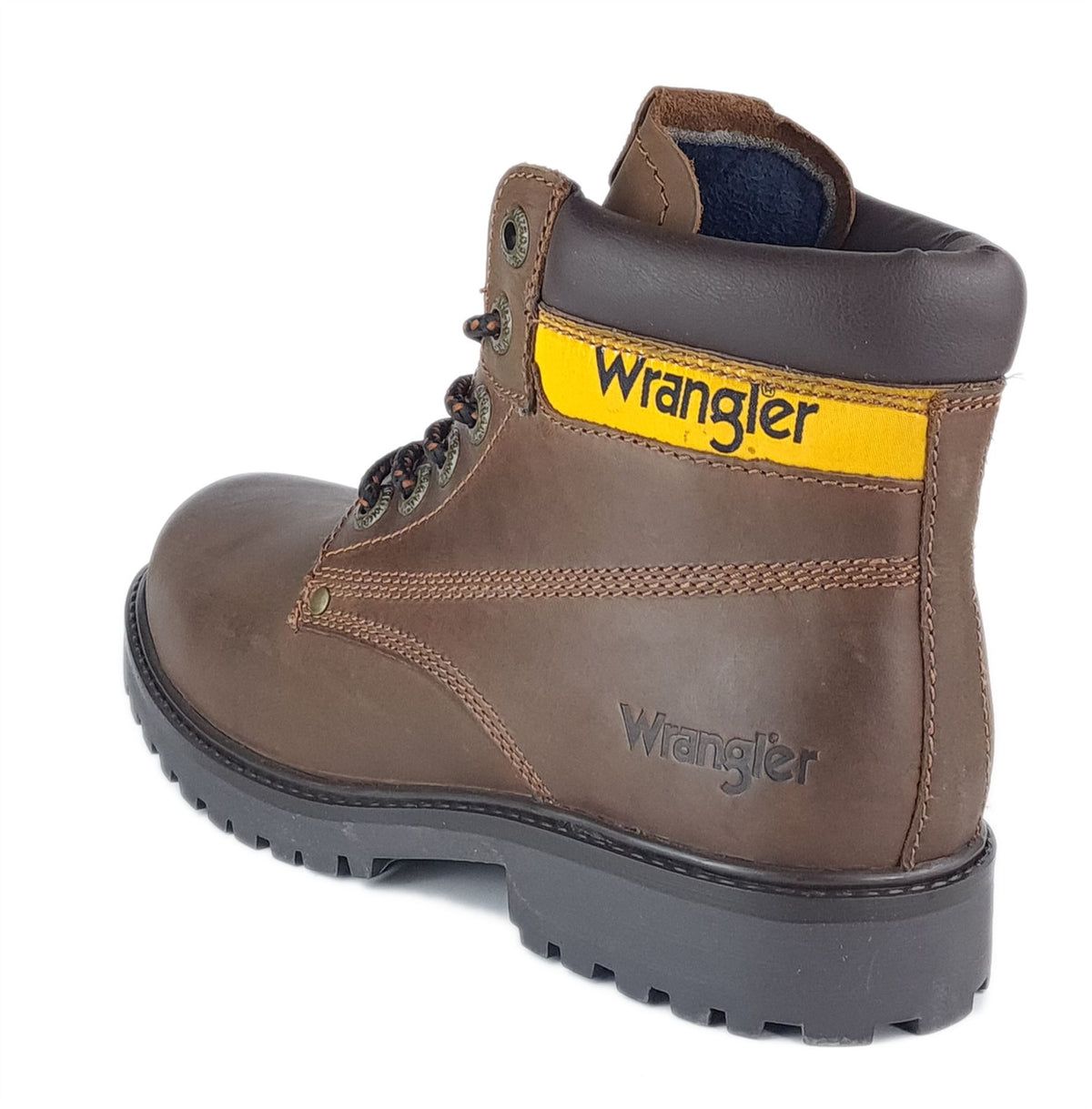 Wrangler Hunter Lace Up Mens Combat Leather Boots