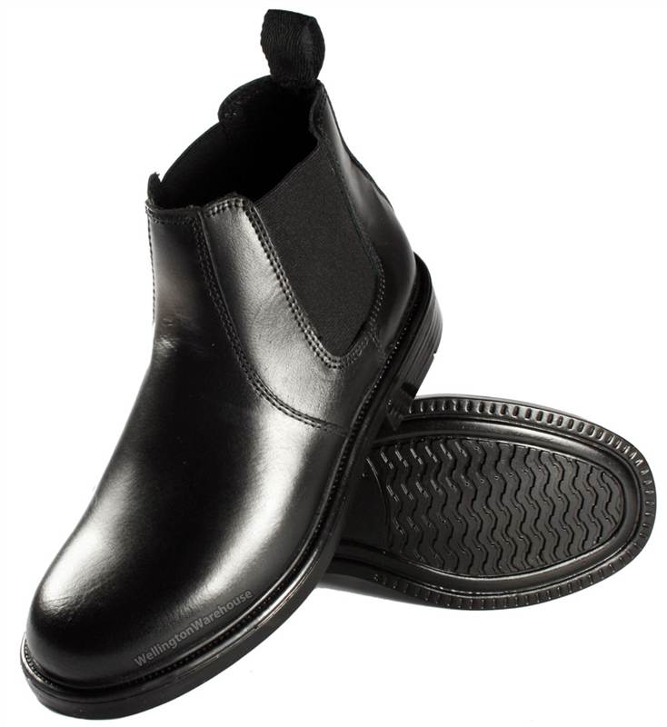 Oaktrak Kids Walton Smooth Leather Chelsea Dealer Boots