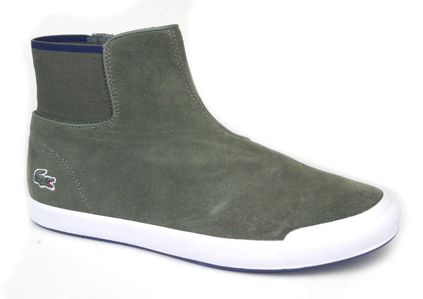 Lacoste Lancelle Chelsea 416 Suede Zip Casual Ankle Ladies Boots