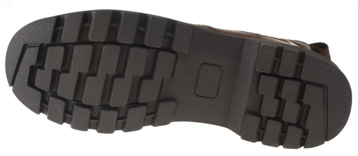 Oaktrak Rocksley Leather Pull On Chelsea Dealer Boots