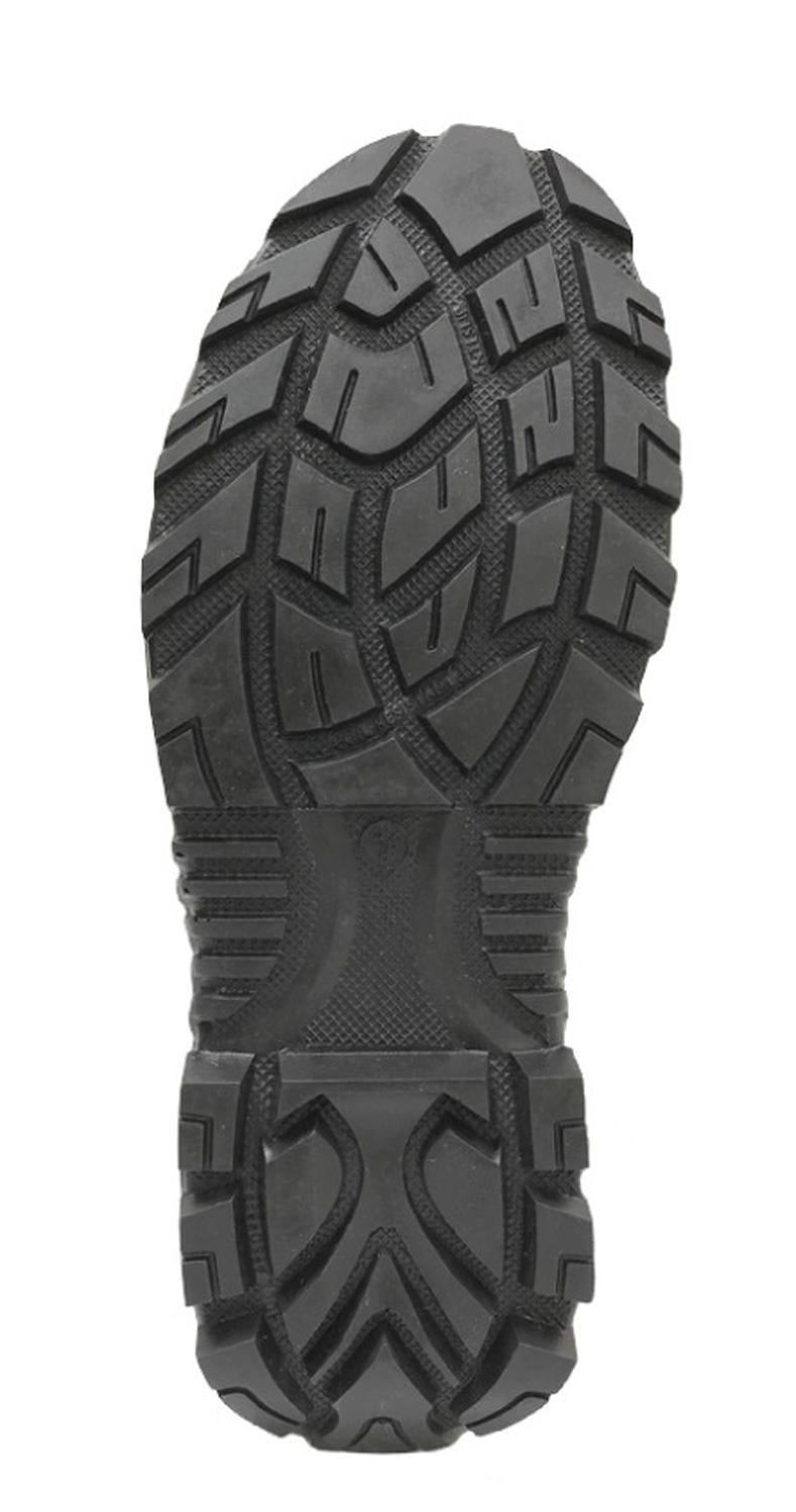 Jallatte Jalbarad S3 Hi Leg Safety Zip Brown Leather Work Toecap Midsole Boots Infinergy