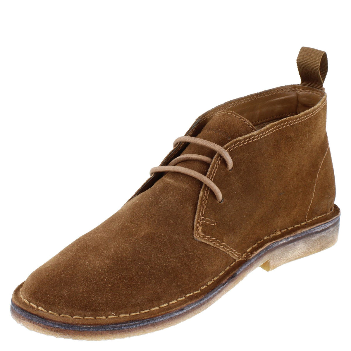 HX London Sahara Men's Chukka Suede Desert Boots