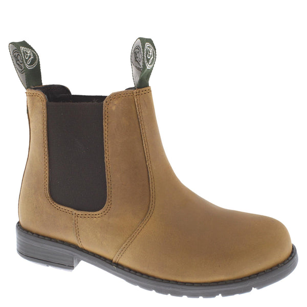 Ascot Rider Leather Chelsea Boots