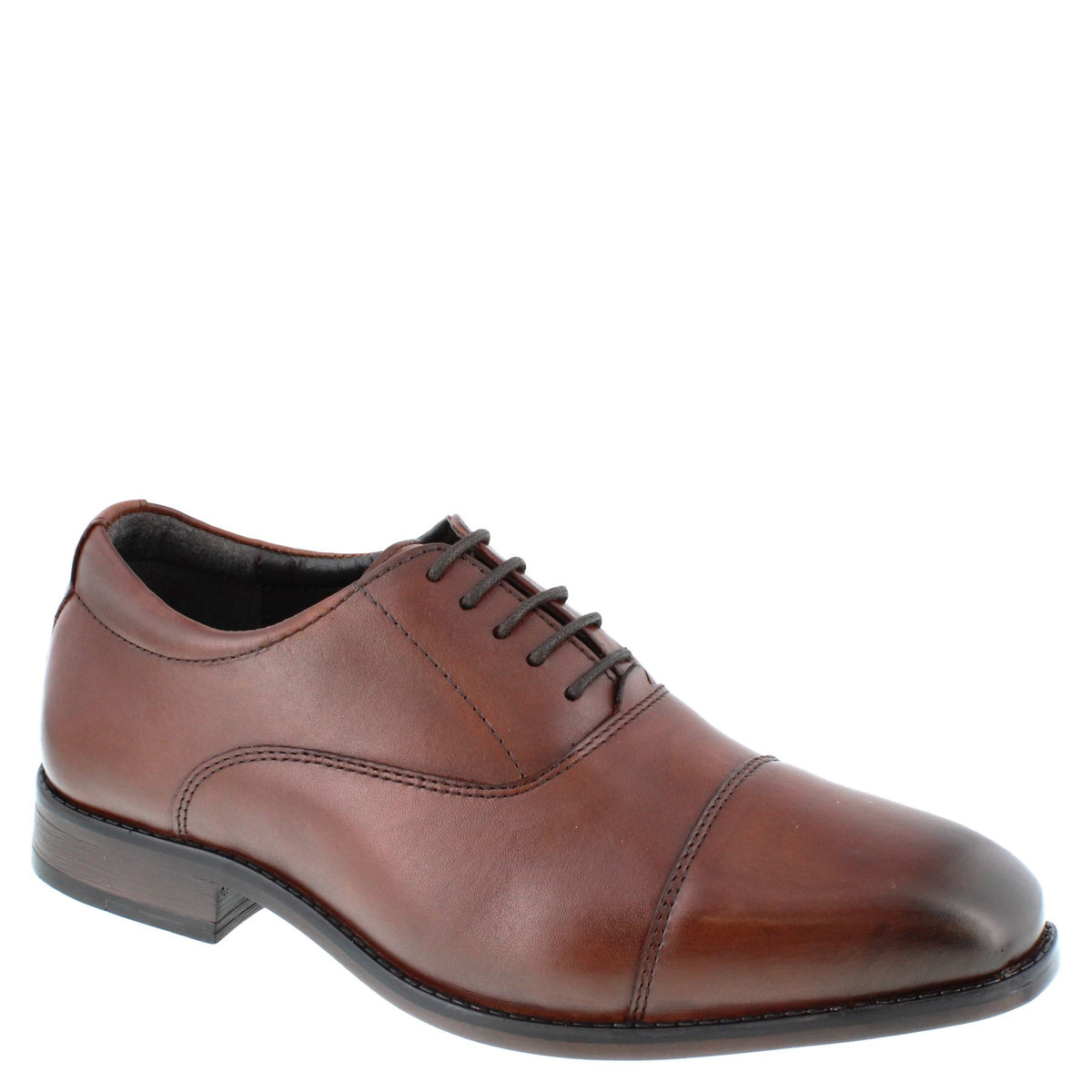 HX London Charing Men's Leather Cap Oxford Shoes