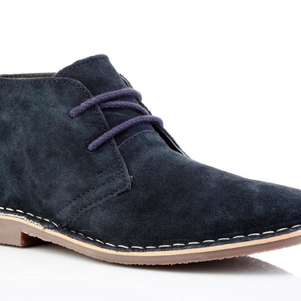 Thomas Crick Gobi Suede Leather Mens Desert Lace Up Chukka Boots