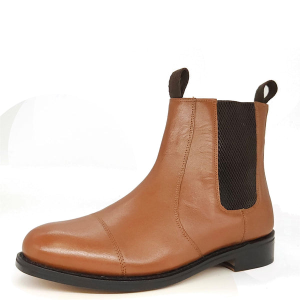 Frank James Benchgrade Stratford Leather Handmade Welted Chelsea Dealer Boots