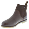 Frank James Epsom Boys Leather Neoprene Zip Up Chelsea Boots