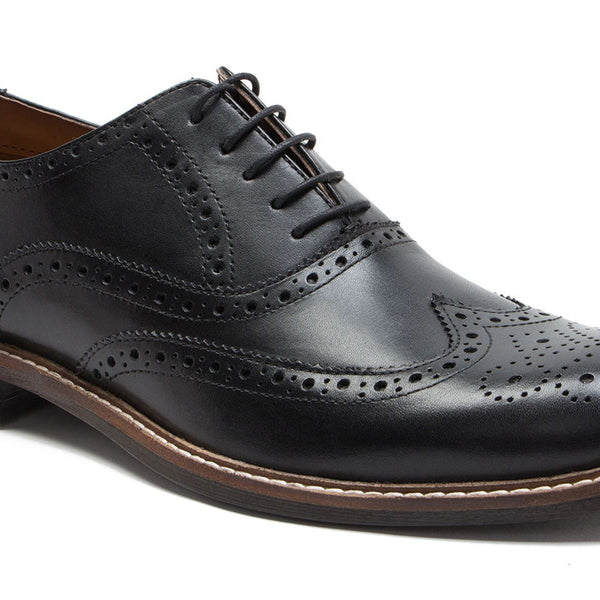 Thomas Crick Cardew Wingtip Mens Leather Brogue Lace Up Formal Shoes