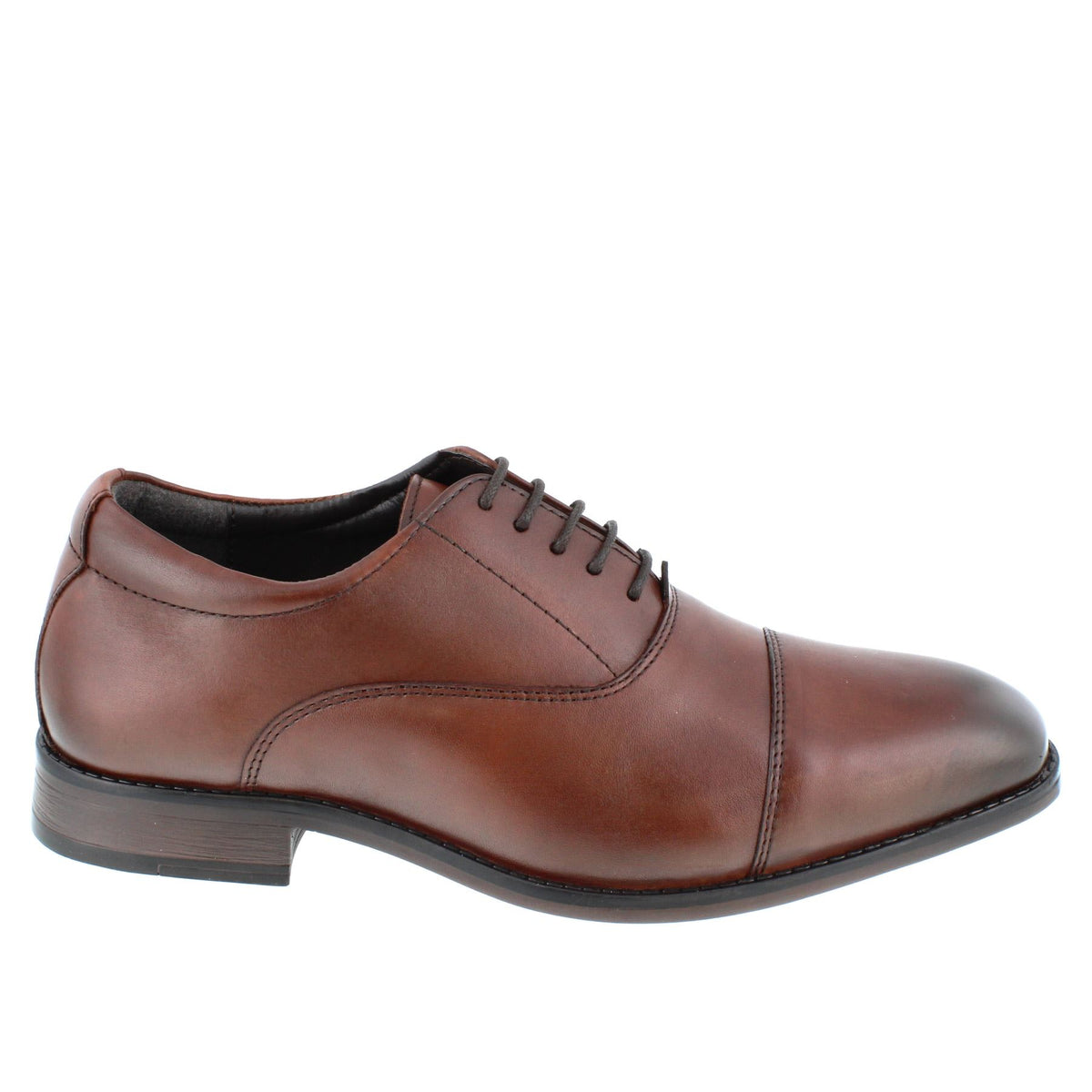 HX London Charing Men's Leather Cap Oxford Shoes
