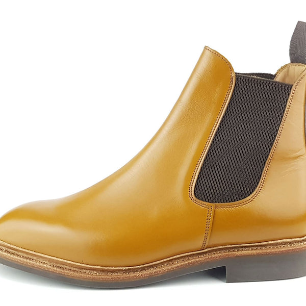 Charles Horrel England CH2013 Leather Welted Mens Commando Chelsea