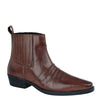 Woodland Nebraska Gusset Western Ankle Boots