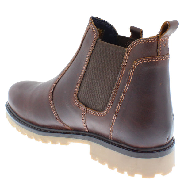 Wrangler Yuma Chelsea Ankle Leather Pull On Mens Boots