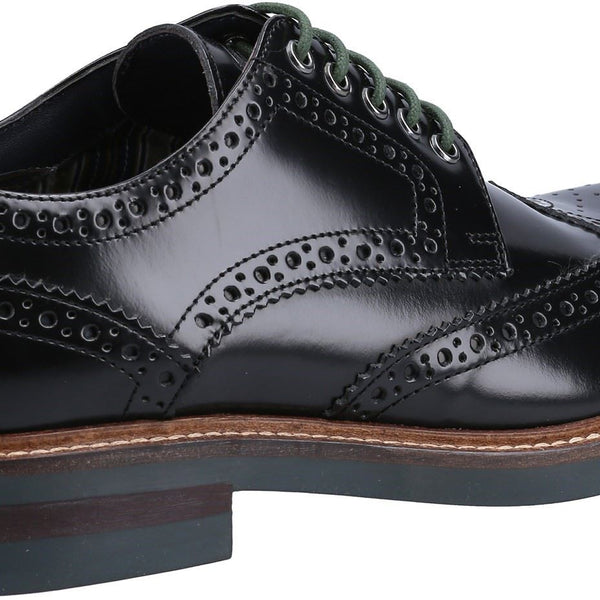 Base London Woburn Hi-Shine Brogue Shoes