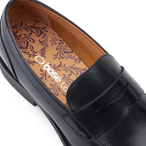Base London Kennedy Slip On Leather Loafers