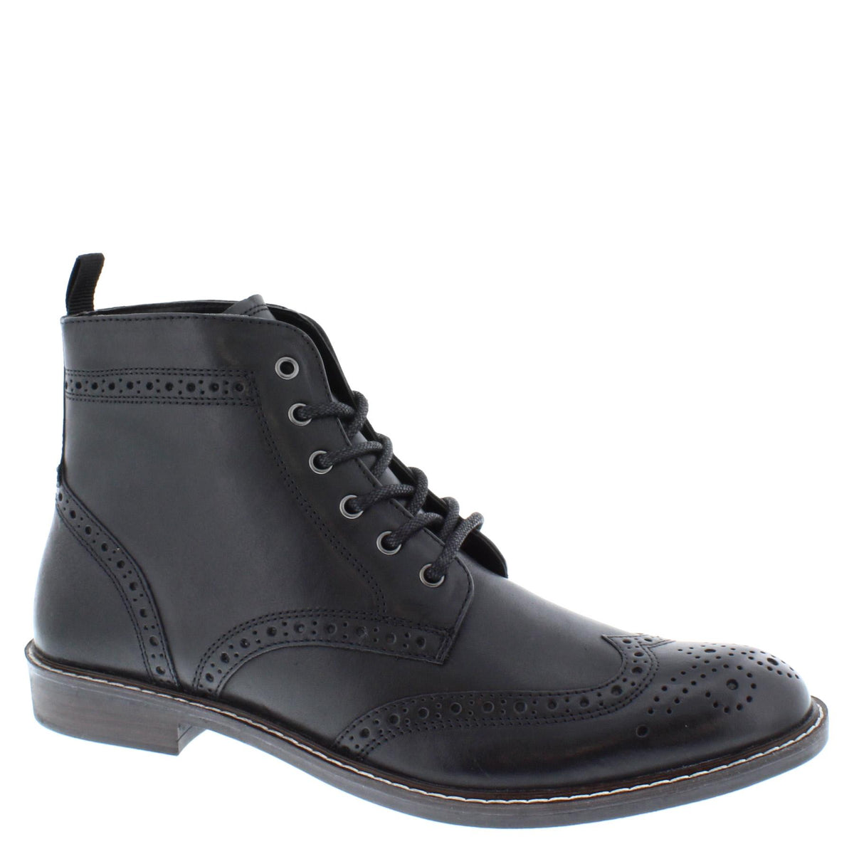 Thomas Crick Askham Brogue Lace Up Mens Leather Boots