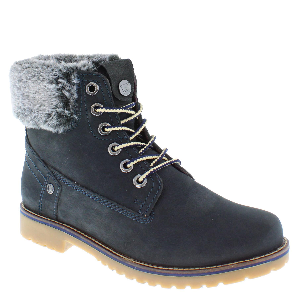 Wrangler Alaska Womens Warm Fleece Ankle Lace Boots