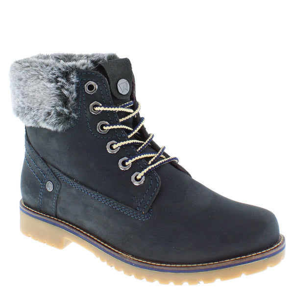 Wrangler Alaska Womens Warm Fleece Ankle Lace Boots