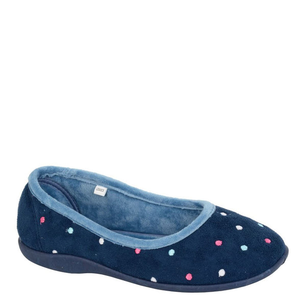 Sleepers Isla Dotted Ballerina Slippers