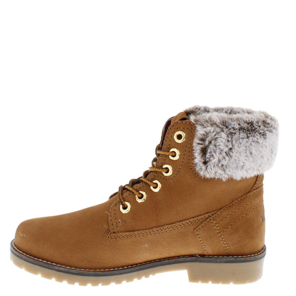 Wrangler Alaska Womens Warm Fleece Ankle Lace Boots