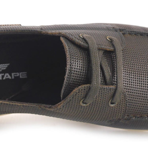 Red Tape Crick Mens Casual Leather Pepperpot Lace Up Boat Shoes