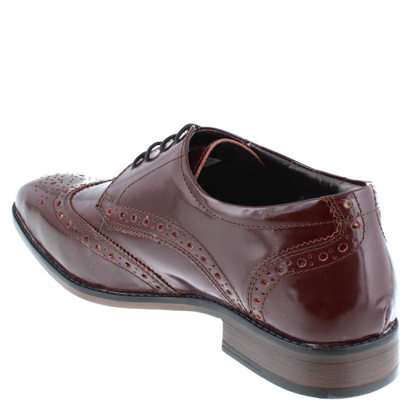 HX London Barbican Men's Leather Brogue Shoes
