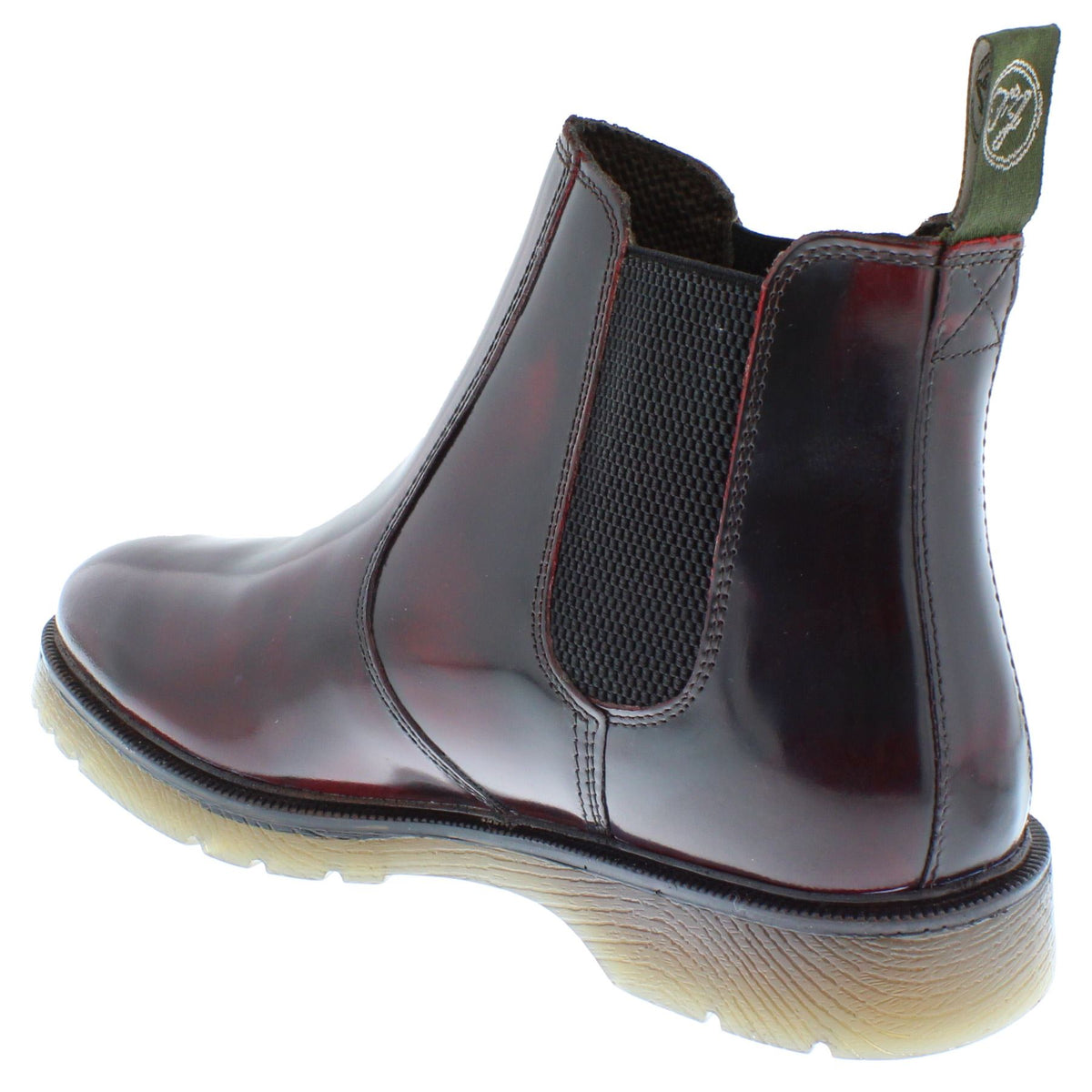 Frank James Naseby Mens Leather Chelsea Dealer Pull On Boots