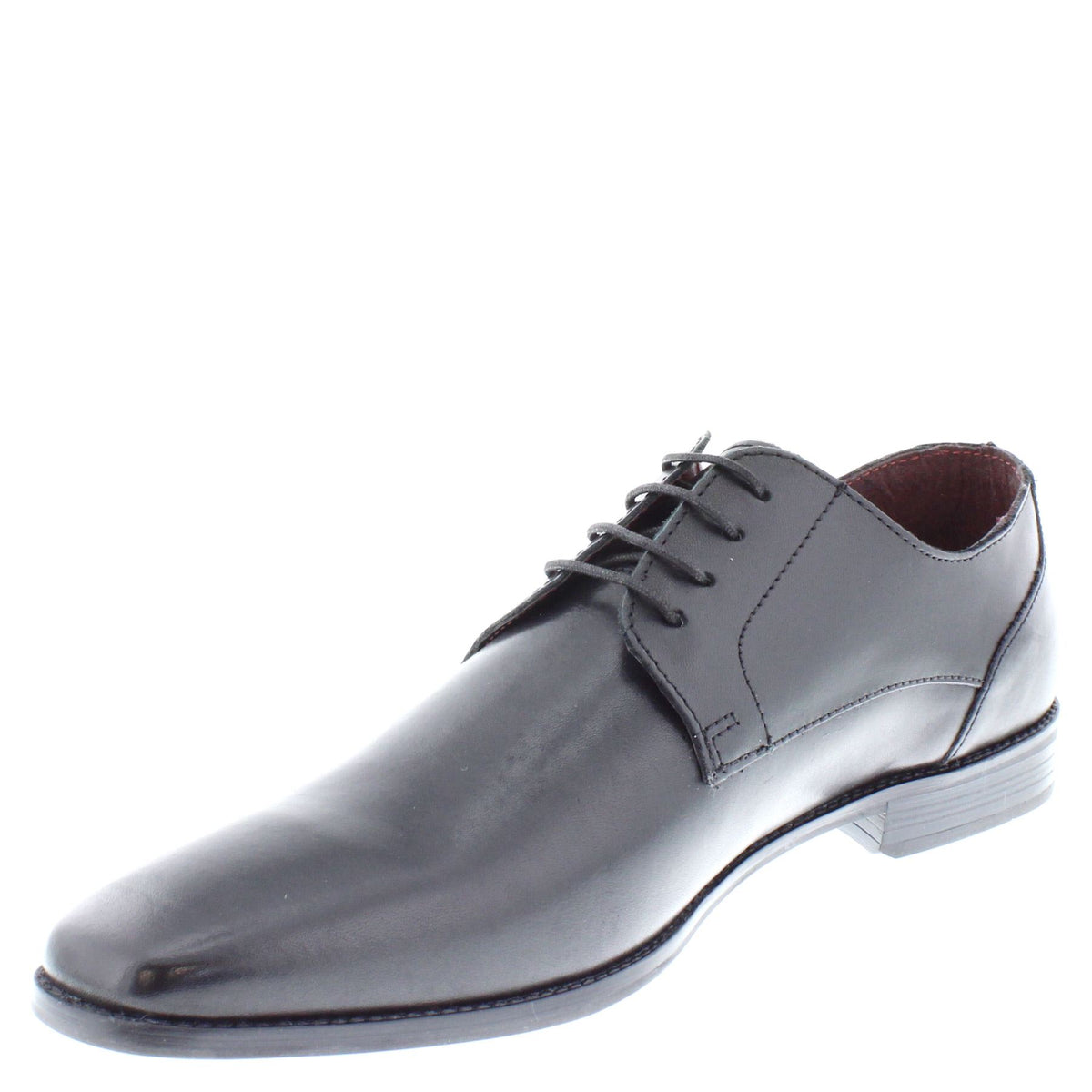 Thomas Crick Men's Leather Lace Up Derby Shoes