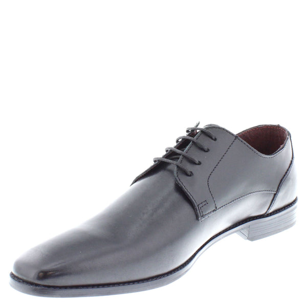 Thomas Crick Men's Leather Lace Up Derby Shoes