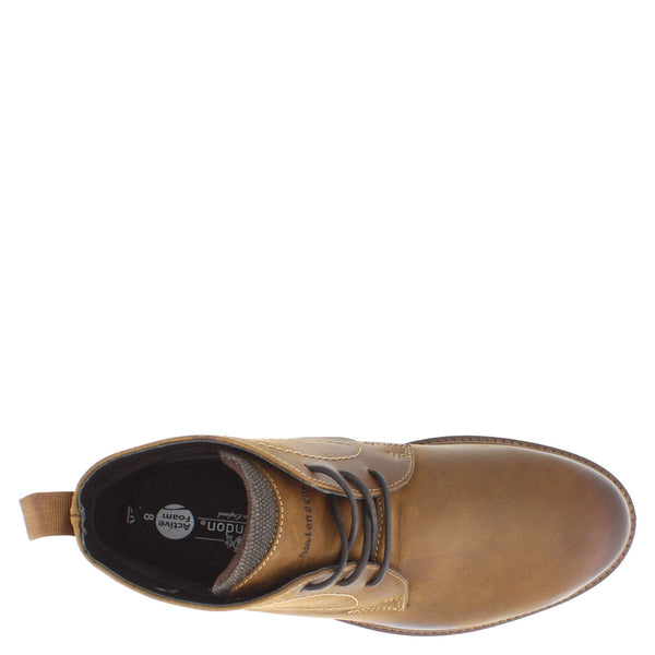 HX London Kilburn Men's Leather Chukka Boots