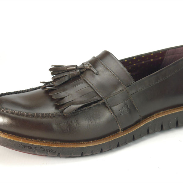 London Brogues Gatz Loafer Leather Lightweight Flexible Mens Shoes