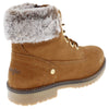 Wrangler Alaska Womens Warm Fleece Ankle Lace Boots