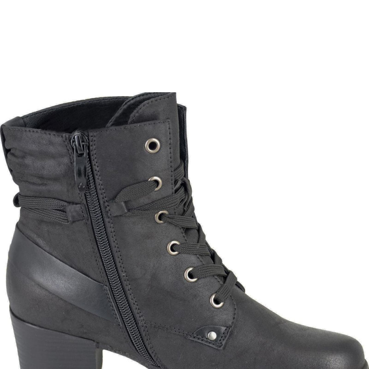 Cipriata Aleandra 6 Eyelet Lace/Inside Zip Ankle Boots