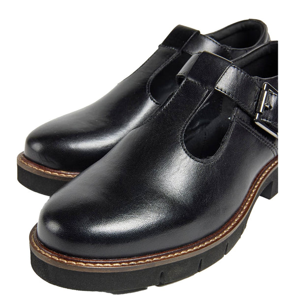 Pod Kayla Girls' T-Bar Senior School Shoes