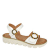 Cipriata Mimi Halter Back Twin Wedge Buckle Sandals
