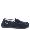 Dunlop Joshua Leather Faux Fur Lined Mocassin Slippers