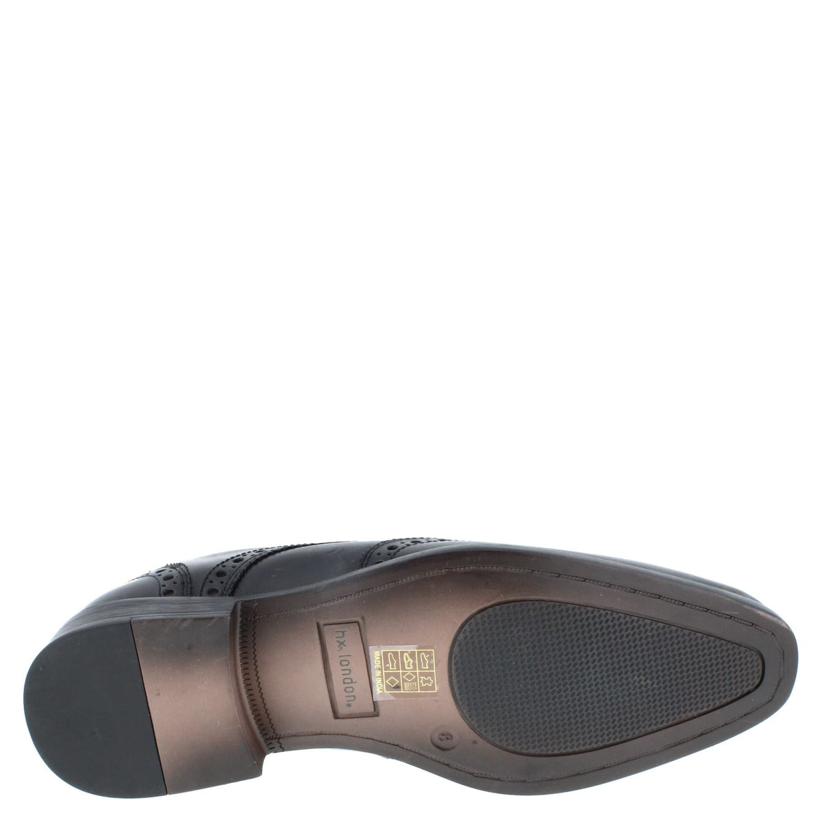 HX London Barbican Men's Leather Brogue Shoes