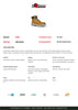 U-Power Taxi Lace Up Midsole Toecap Work PU S3 Lightweight Safety Boots