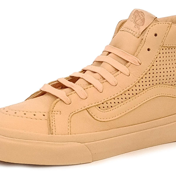 Vans Ua Sk8-Hi Slim Cutout Dx Womans Leather Lace Shoes Amberlight Trainers