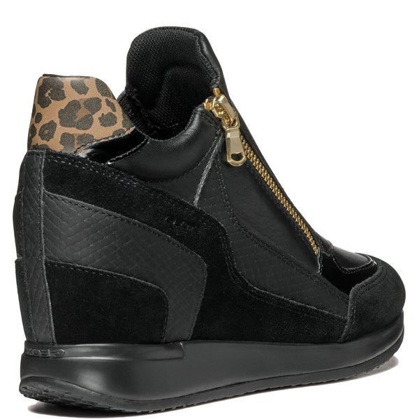 Geox D Nydame A Women's Plaform Fashion Trainers