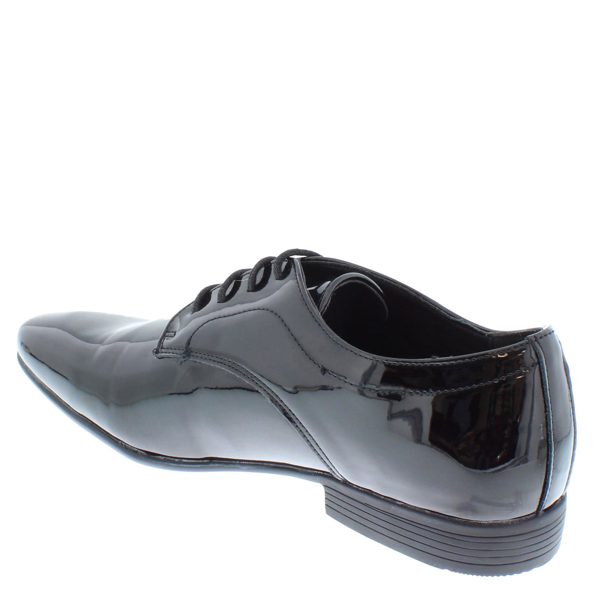 Frank James Men's Patent Lace Up Formal Dress Shoes