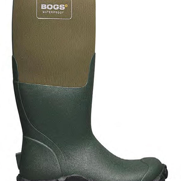 BOGS Mesa Neoprene Warm Olive Green Wellington Boots