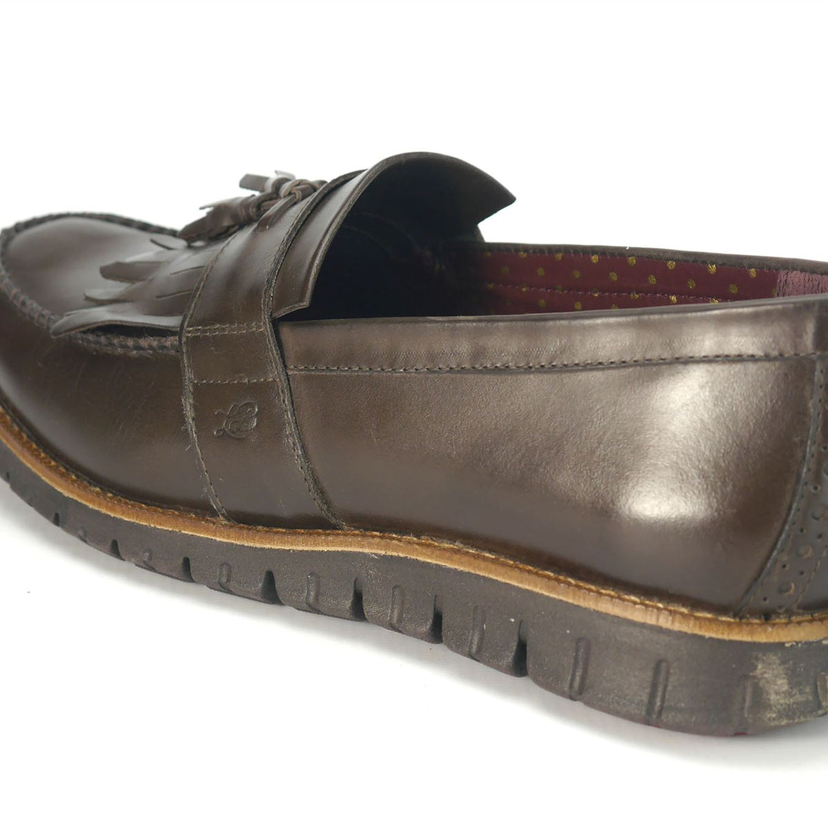 London Brogues Gatz Loafer Leather Lightweight Flexible Mens Shoes
