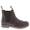 Frank James Brigstock Brogue Leather Pull On Mens Brogue Chelsea Dealer Boots