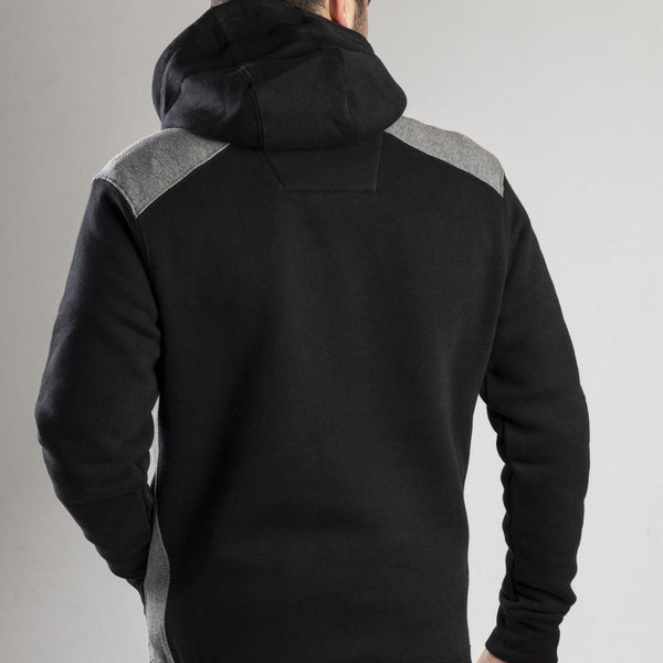 Caterpillar Logo Panel Hooded Sweatshirt